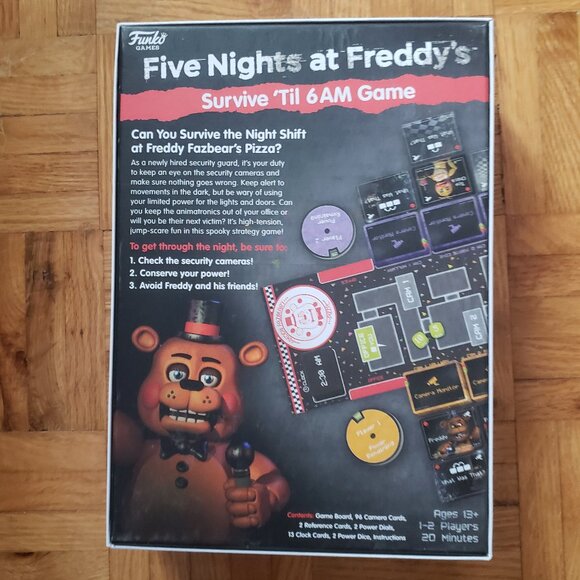 FNAF Five Nights at Freddy's Survive Til 6am Game - Picture 2 of 4